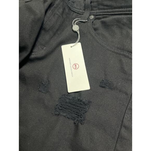 AG Adriano Goldschmied Jeans Mens 33x34 The Nomad Modern Slim Black Denim NWT - Picture 4 of 11